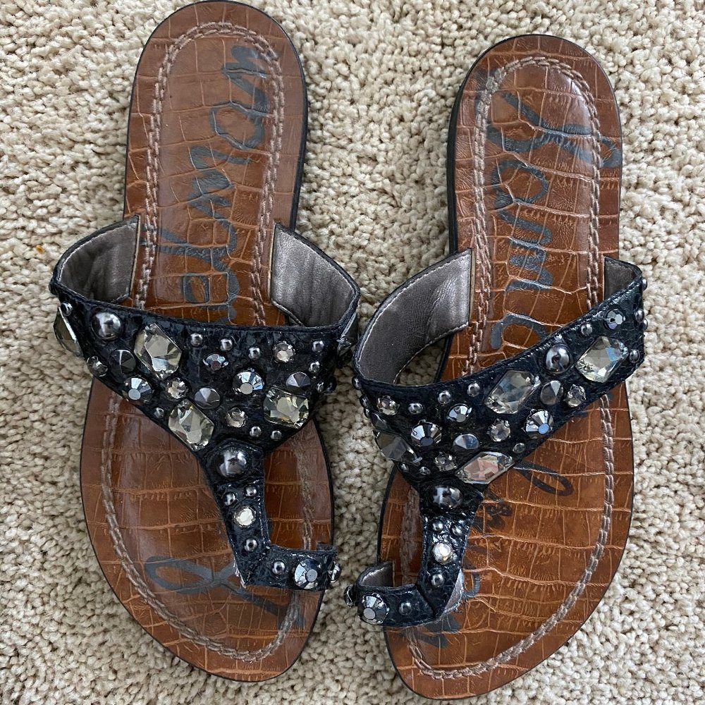 Sam Edelman One Toe Jewel Sandals